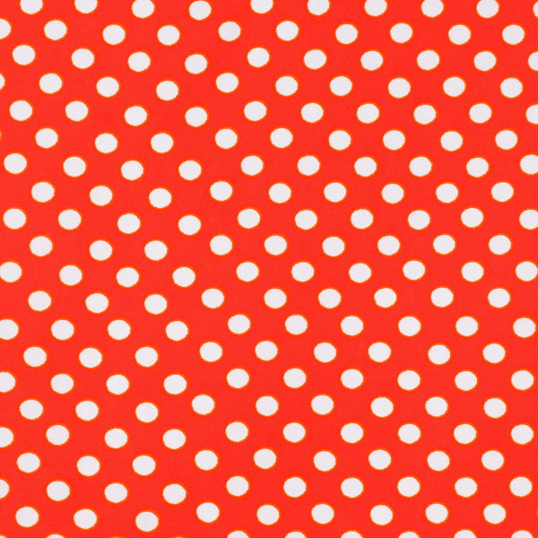 10mm Polka Dot Print Spandex