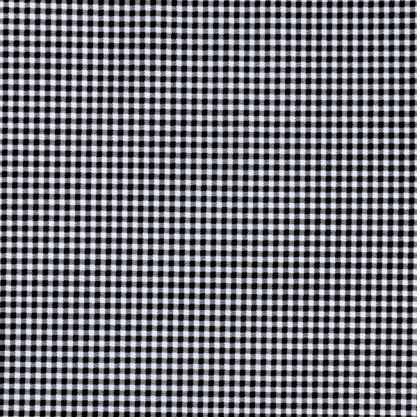 3mm Black Gingham Print Spandex