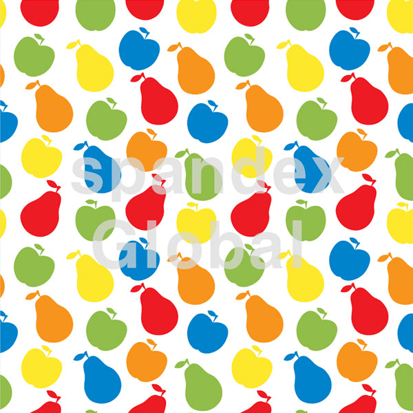 Colorful Apples and Pears Print