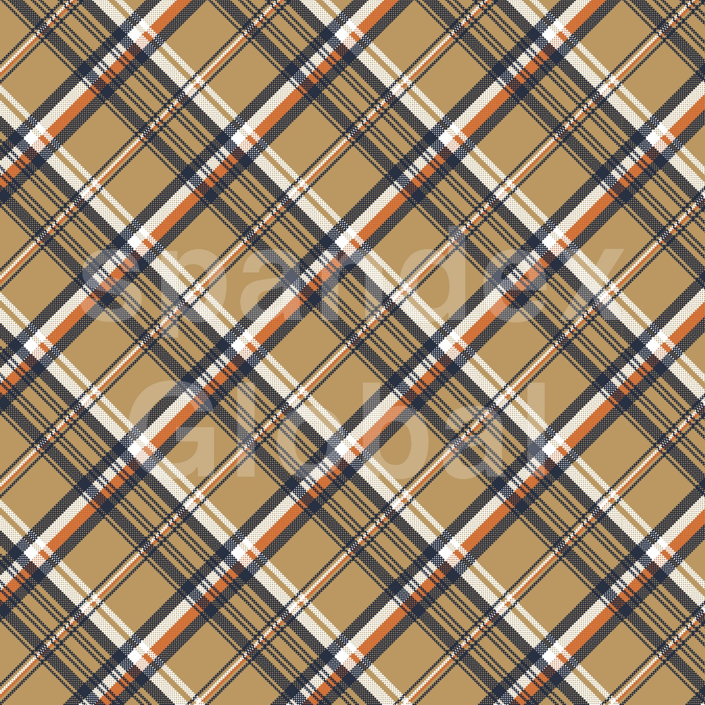 Autumn Argyle Plaid Spandex