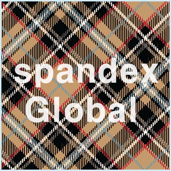 Classic Beige Plaid Spandex