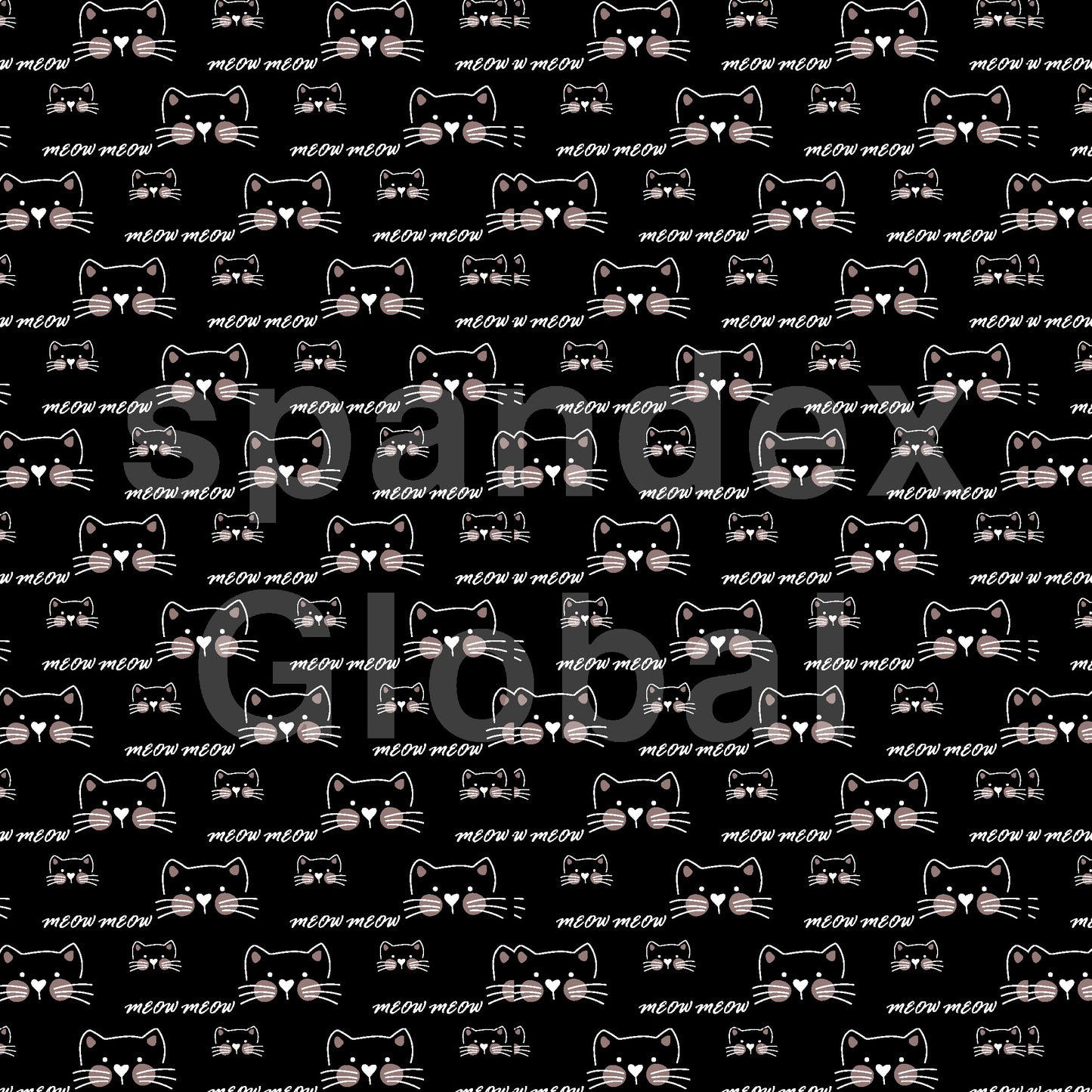 Black Cat Print