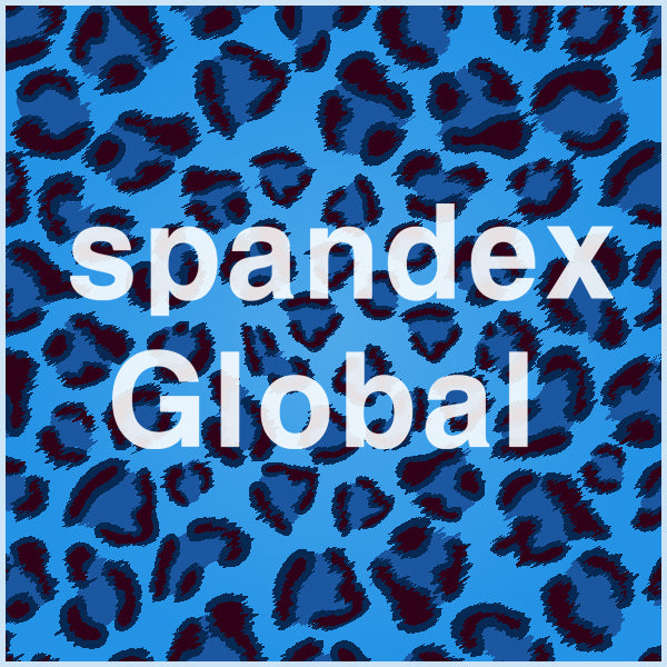 Blue Leopard Print
