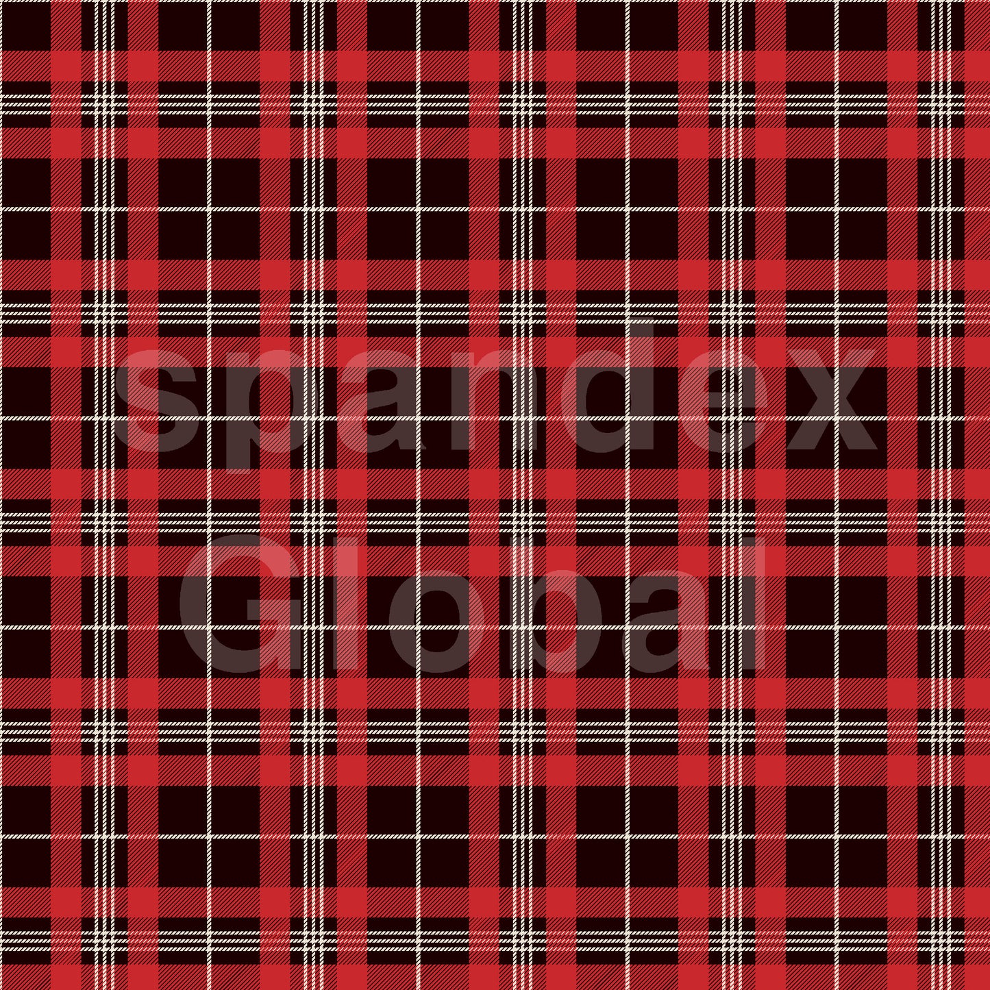 Classic Red & Black Buffalo Check Spandex