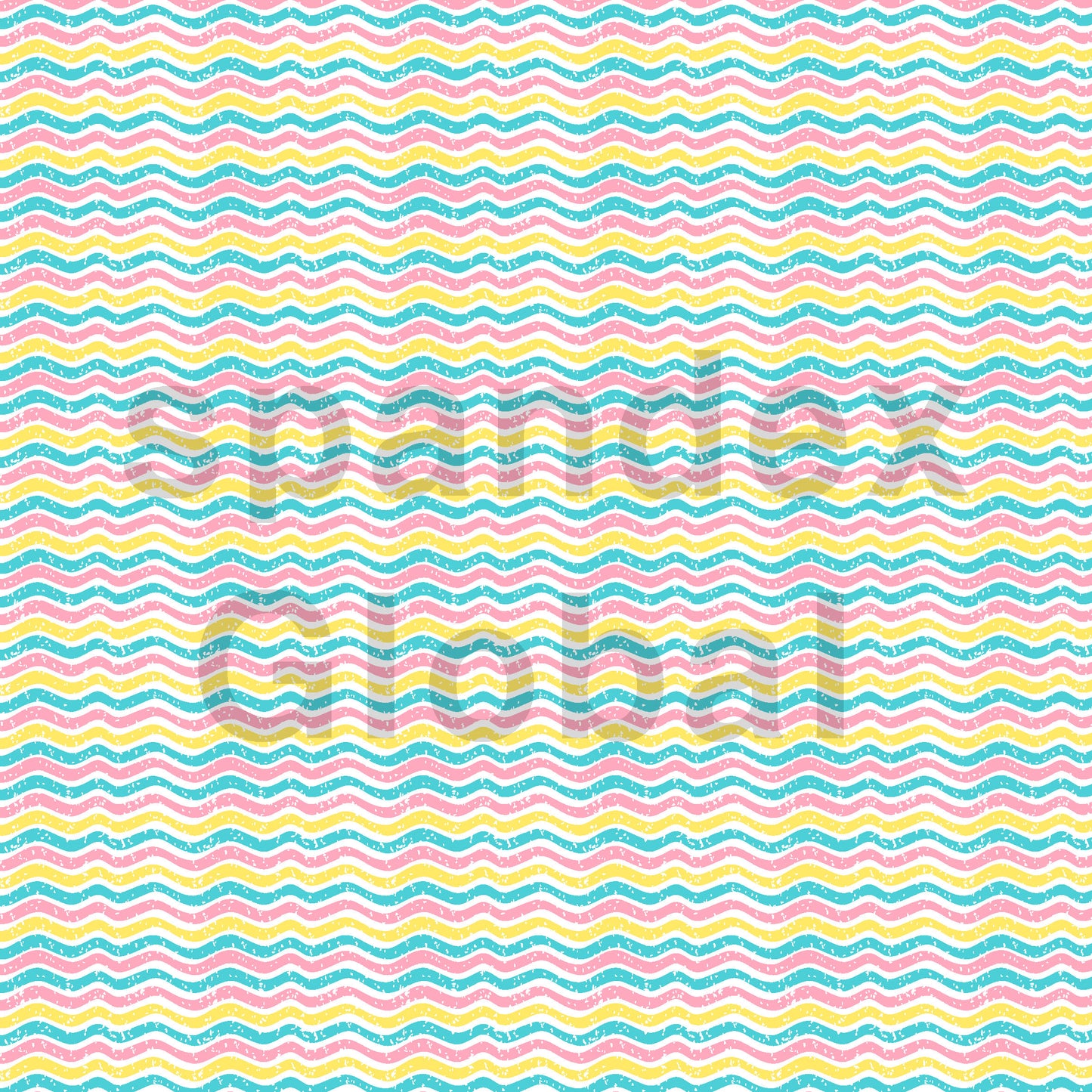 Pastel Ripple Waves Spandex