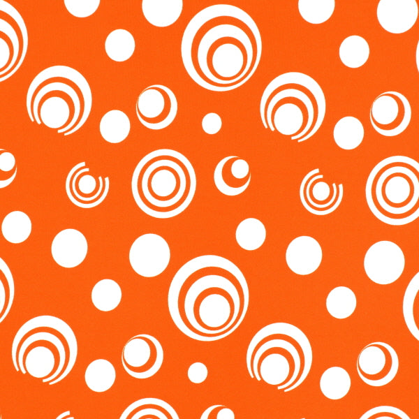 Contemporary Circle Print Spandex