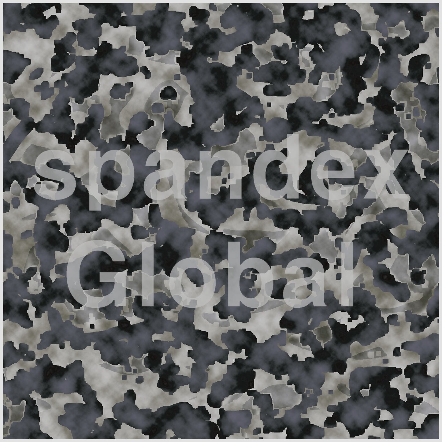 Dark Camouflage Print