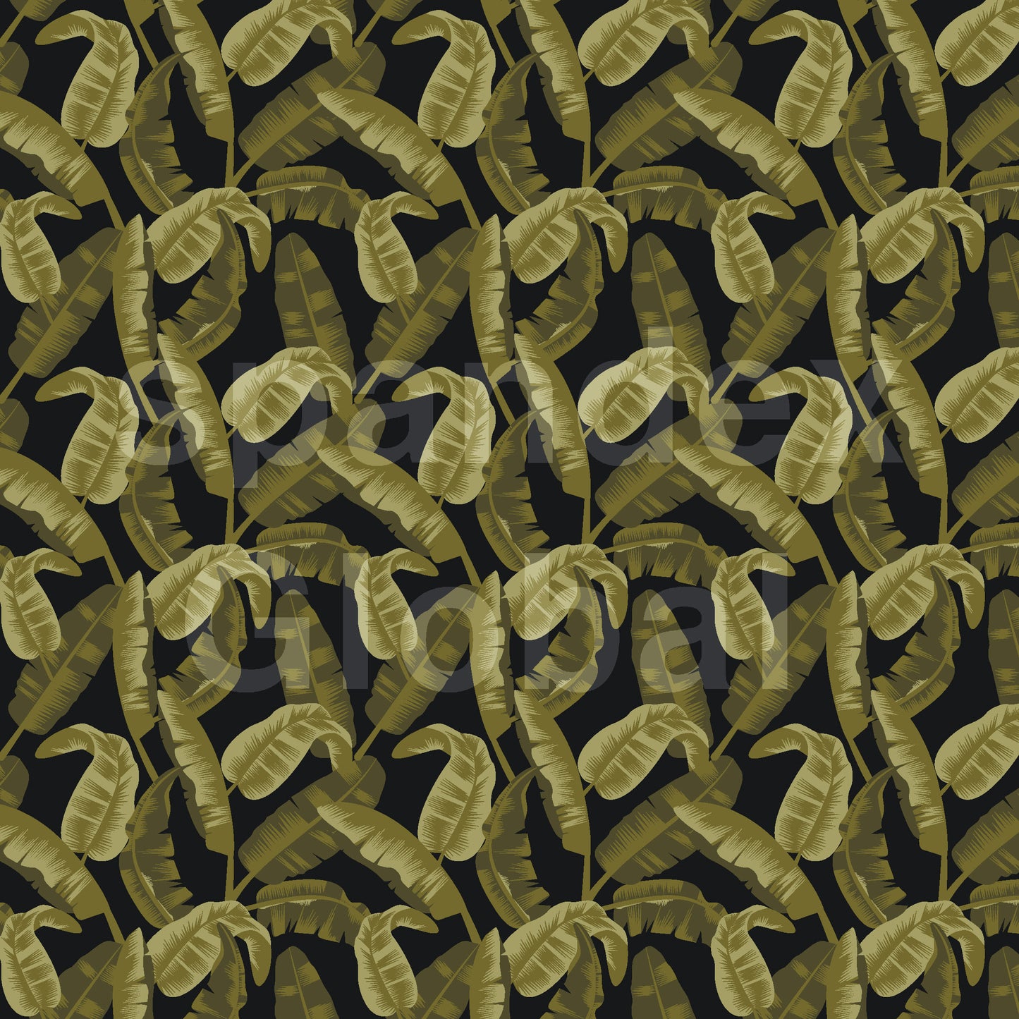Dark Palm Leaves