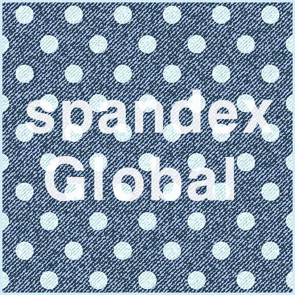 Denim Polka Dot
