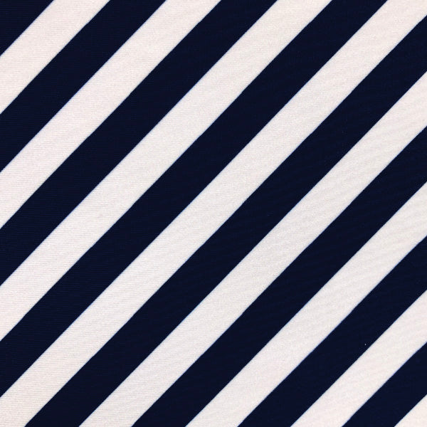 Diagonal Stripes on White