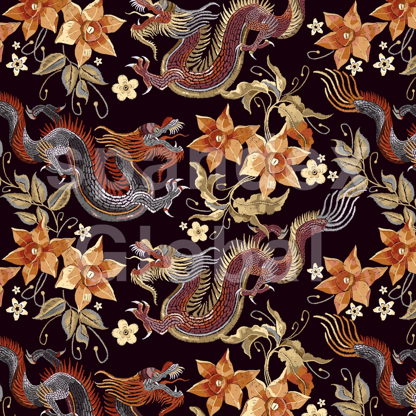 Dragons and Flowers