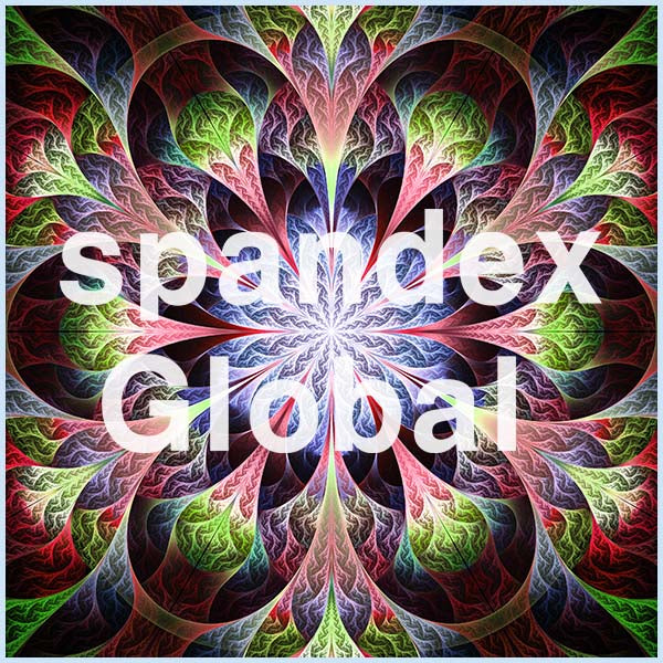 Kaleidoscope Bloom Spandex