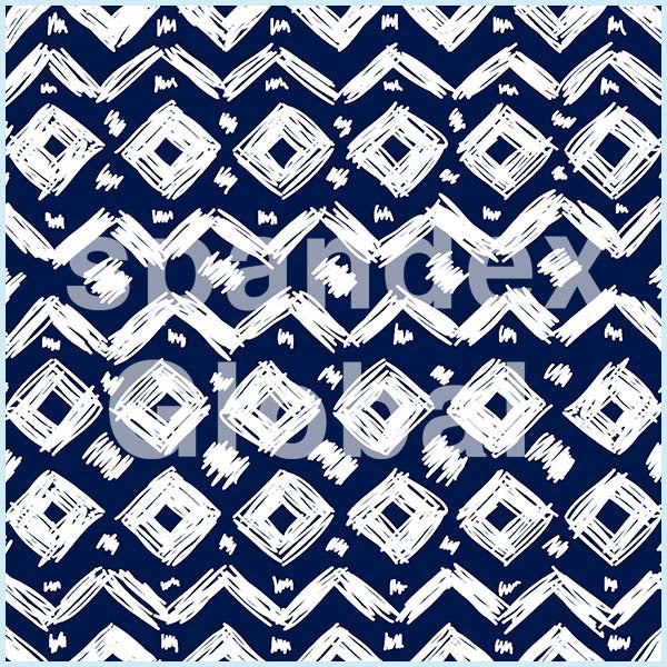 Hand-Drawn Aztec Spandex