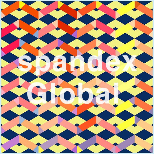 Interwoven Geometric Spandex