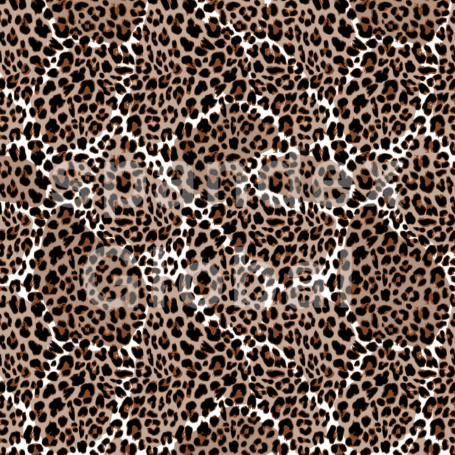 Shadowy Leopard Print