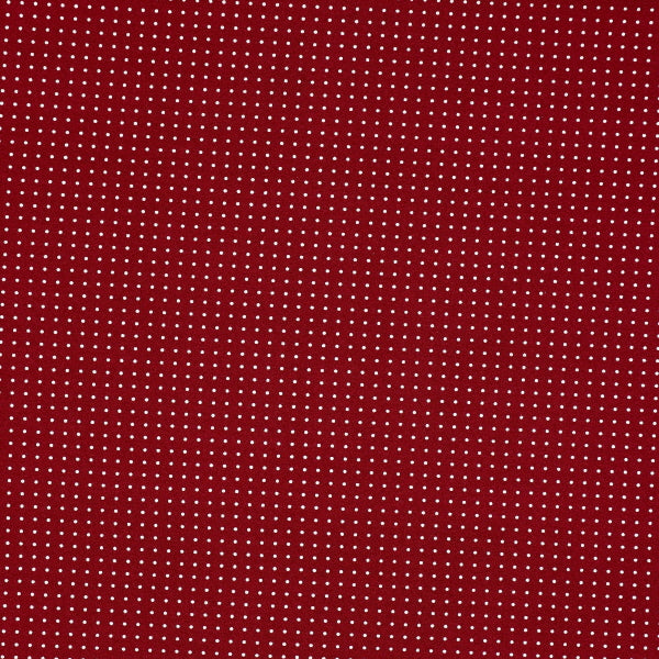 White Pin Dot Print Spandex
