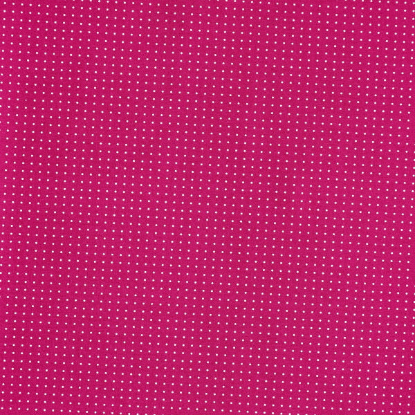 White Pin Dot Print Spandex