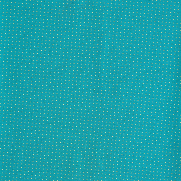 White Pin Dot Print Spandex
