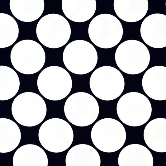 50mm Large Polka Dot Print Spandex
