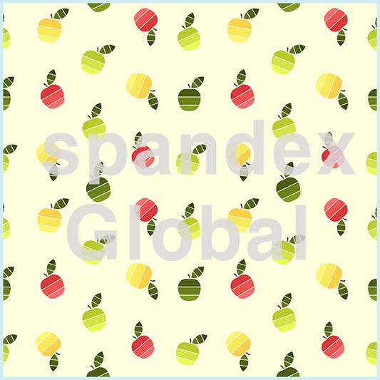 Striped Apples Spandex