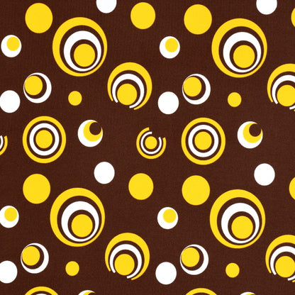 Contemporary Circle Print Spandex