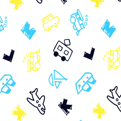 Cute Transportation Print