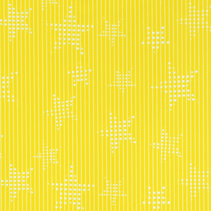 Dotted Star Print on Stripes