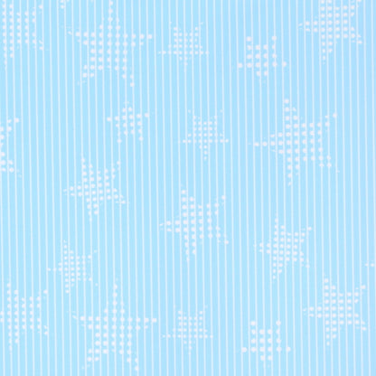 Dotted Star Print on Stripes