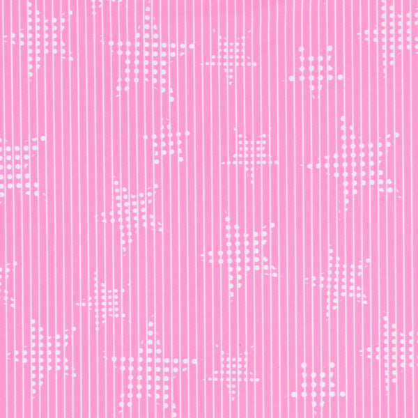 Dotted Star Print on Stripes