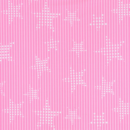 Dotted Star Print on Stripes