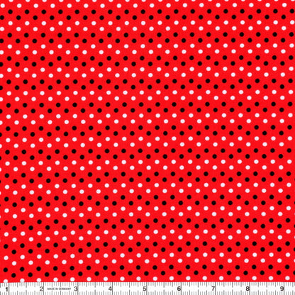 Dotted Chevron Print Spandex