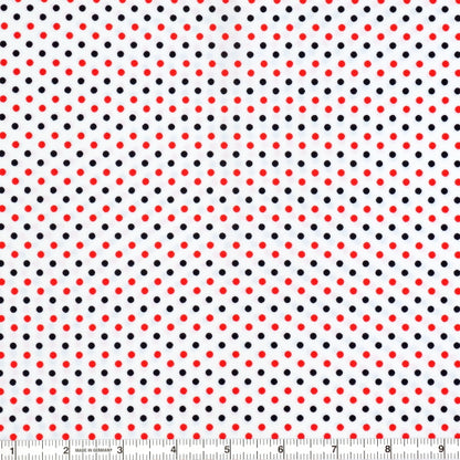 Dotted Chevron Print Spandex