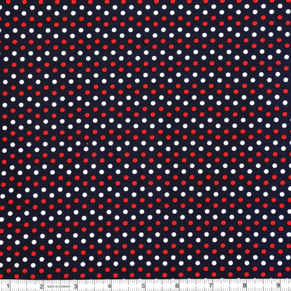 Dotted Chevron Print Spandex
