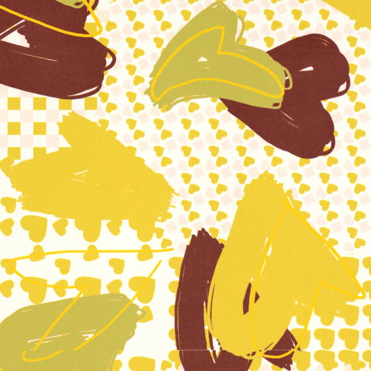 Hand Painted Heart Print