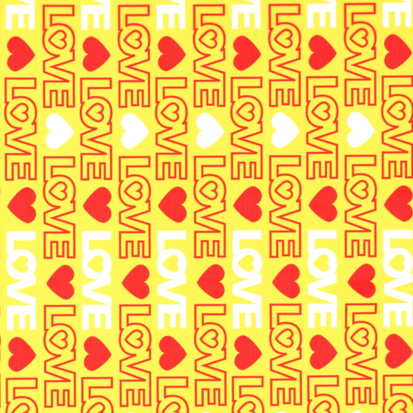 Heart and Love Print Spandex