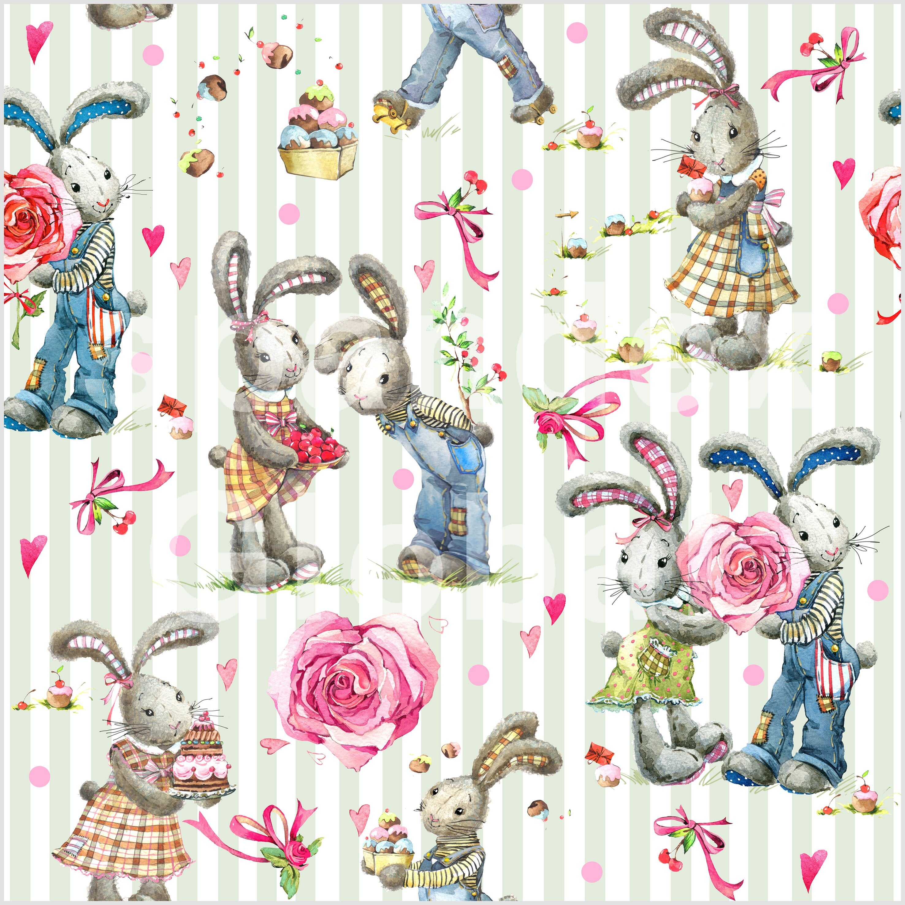 Love Inc Rabbit Rabbits in Love – Spandex Global