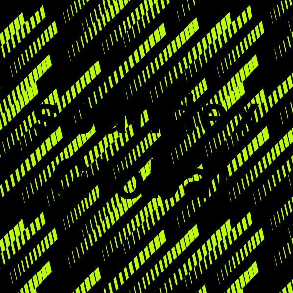 Abstract Neon Green Pattern
