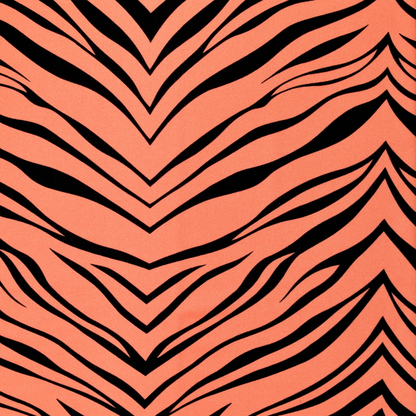Tiger Stripe Print Spandex - Spandex Global