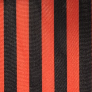 Black Stripe Printed Chiffon (10mm)