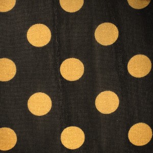 12mm Polka Dot Printed Chiffon