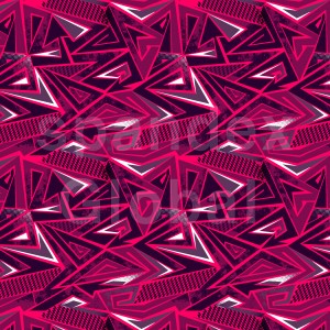 PINK SCATTERED ABSTRACT ART