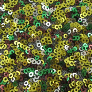 3mm Multi Color Sequin Mesh