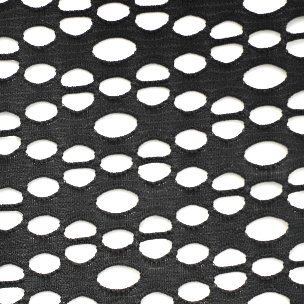 Cabaret Stretch Mesh Fabric - Black Many Colors Available