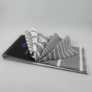 Melange Stripe Poly Spandex