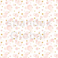 Pink And Gold Bubbles